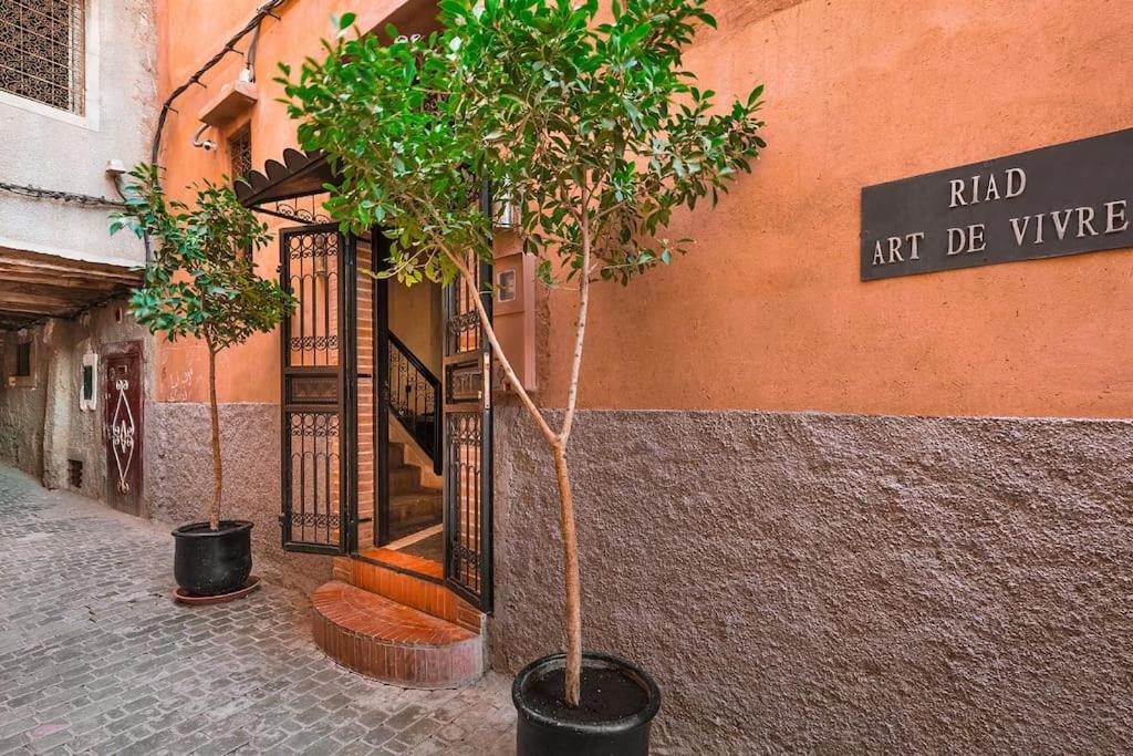Riad Art De Vivre Avec Jacuzzi Marakeş Dış mekan fotoğraf