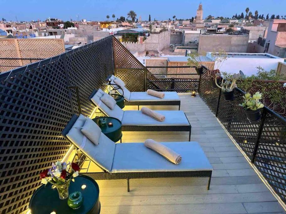 Riad Art De Vivre Avec Jacuzzi Marakeş Dış mekan fotoğraf